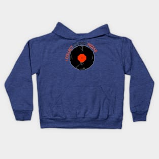 Pixel Art Vinyl Design - Collecting Licorice Pizzas Kids Hoodie